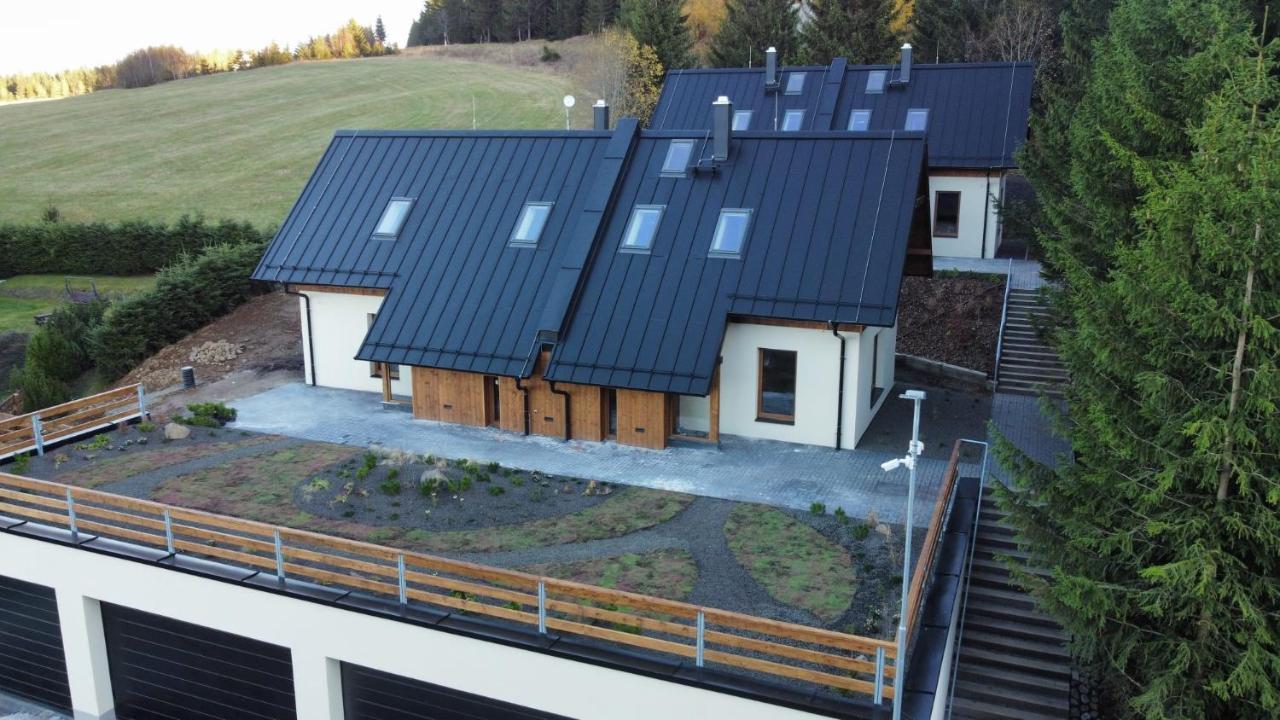 Chaty Pod Klinovcem Loučná pod Klínovcem Exteriör bild